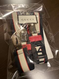 Gucci グッチ値下げ 入学式 新品未使用 サスペンダー チルドレンM