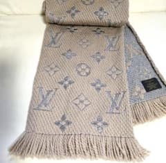 ルイヴィトン エシャルプ シャイン ロゴマニア モノグラム ベージュ