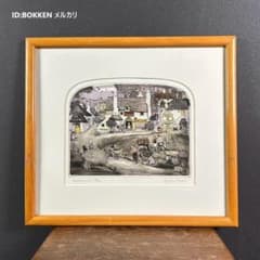 最終値下げ】グラハム・クラーク「First & Last」銅版画 直筆サイン入