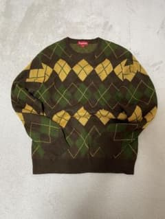 supreme Blurred Logo Sweater RED Lサイズ | Shop at Mercari from