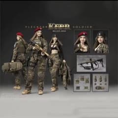FLECKTARN KERR 1/6スケール女性兵士ミリタリー フィギュア - メルカリ
