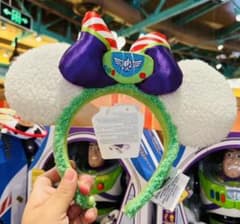 上海ディズニー新作 トイストーリー バズライトイヤーカチューシャ