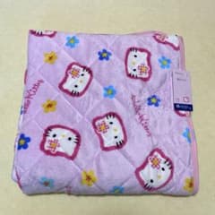 ハローキティ カオハナ 敷きパッド シングル レア 平成 アベイル 冬用