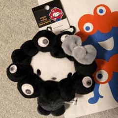 袋＆タグ付き サンリオ 黒 ハローキティ ミャクミャク なりきり