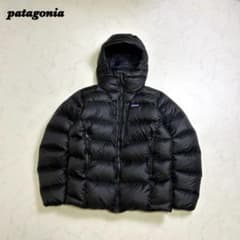 現行モデル】極美品 パタゴニア フィッツロイダウンフーディ 黒 M 25年