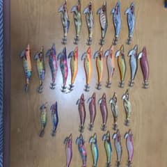 入手困難廃盤 ダイワ ミッドスクイッドSZ-RV 重心移動ラトルエギ30個