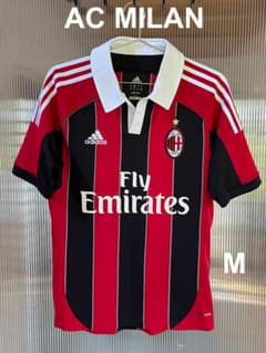 adidas AC MILAN ジャージ 2012/13 ホームモデル Mサイズ - メルカリ