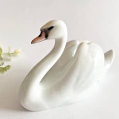 ロイヤルコペンハーゲン 白鳥 鳥 フィギュリン デンマーク製 - メルカリ