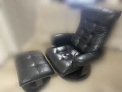 ニトリ本革1人がけソファー※福岡県内または佐賀市・鳥栖市 限定 - メルカリ