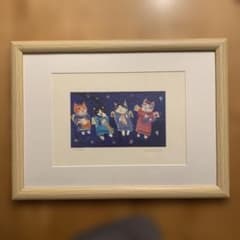 久下貴史 版画 「幼いエンジェル・キャッツ」 - メルカリ