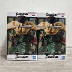 ワンピース Grandista ロロノア・ゾロ 2体セット - メルカリ