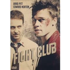 K382A3 ファイトクラブ 映画 ポスター ブラッド・ピット レトロ