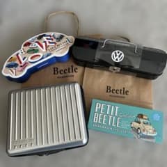 モロゾフ✖️ビートル☆トラベル プチ ラブ スチールコンテナ チョコ