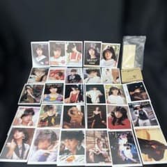 中森明菜 ポストカード 28枚 シングル アルバム ジャケット写真 希少
