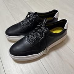 新品 コールハーン グランドプロ ゴルフシューズ スパイクレス 24.5 黒