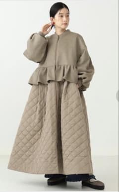 ♡m_m♡様専用【新品未使用】カロリナグレイサー キルティングフリル