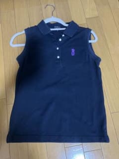 PEARLY GATES ノースリーブポロシャツ サイズ0 ネイビー - メルカリ