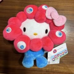 新品！ミャクミャク キティちゃん 万博会場限定 ぬいぐるみ M 完売商品