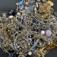 アクセサリー イミテーション大量まとめ売り ゴールド シルバー 総重量