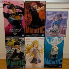 新品未開封・箱付】プライズ フィギュア まとめ売り 6体セット - メルカリ