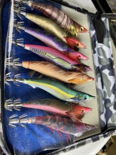 エギ8本セット ケース付き 餌木猿 エギ猿 すべて3.5号 - メルカリ
