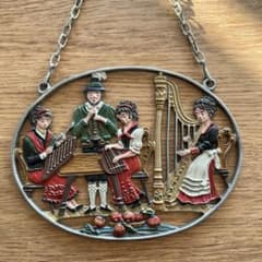 ドイツ kuhn キューン社 壁飾り アンティーク 音楽家 錫 - メルカリ