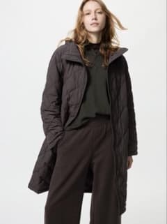 パフテックロングコートリラックスフィット UNIQLO - メルカリ