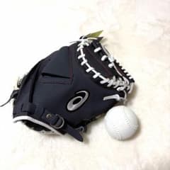 週末限定アシックス キャッチャーミット 軟式用新品未使用C 3121A577