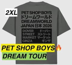 日本限定】PET SHOP BOYS「DREAMWORLD」Tシャツ XXL - メルカリ