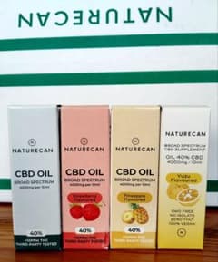 NATURECAN ネイチャーカン CBDオイル 40% 10ml 4本セット - メルカリ