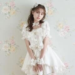 LIZLISA リズリサ フロントカシュクールBIGリボンセットアップ