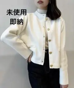 2026年最新】anuans ツイードノーカラージャケットの人気アイテム