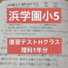 2026年最新】浜学園 復習テスト 小5の人気アイテム - メルカリ