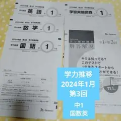 2026年最新】学力推移調査 中1第3回の人気アイテム - メルカリ