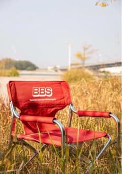 BBS ビービーエスディレクターズチェアチェア非売品希少品限定レッド