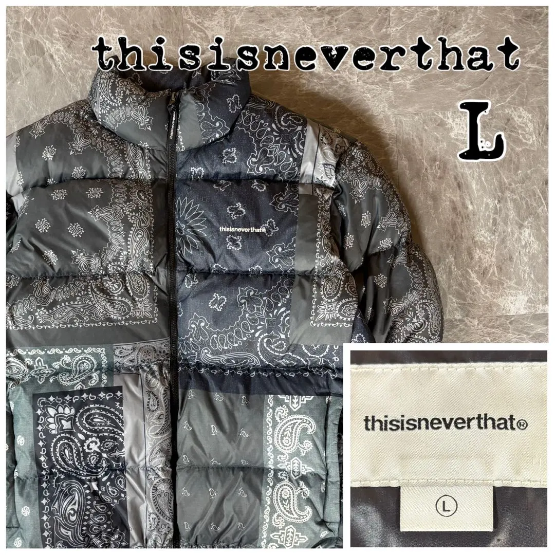 2026年最新】ThisIsNeverThat ダウン ペイズリーの人気アイテム - メルカリ