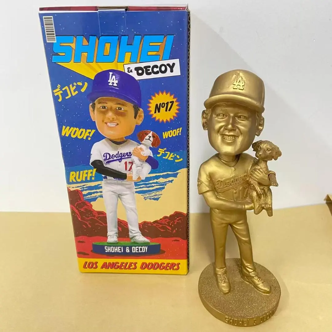 2026年最新】大谷翔平 ボブルヘッド デコピン ゴールドの人気アイテム