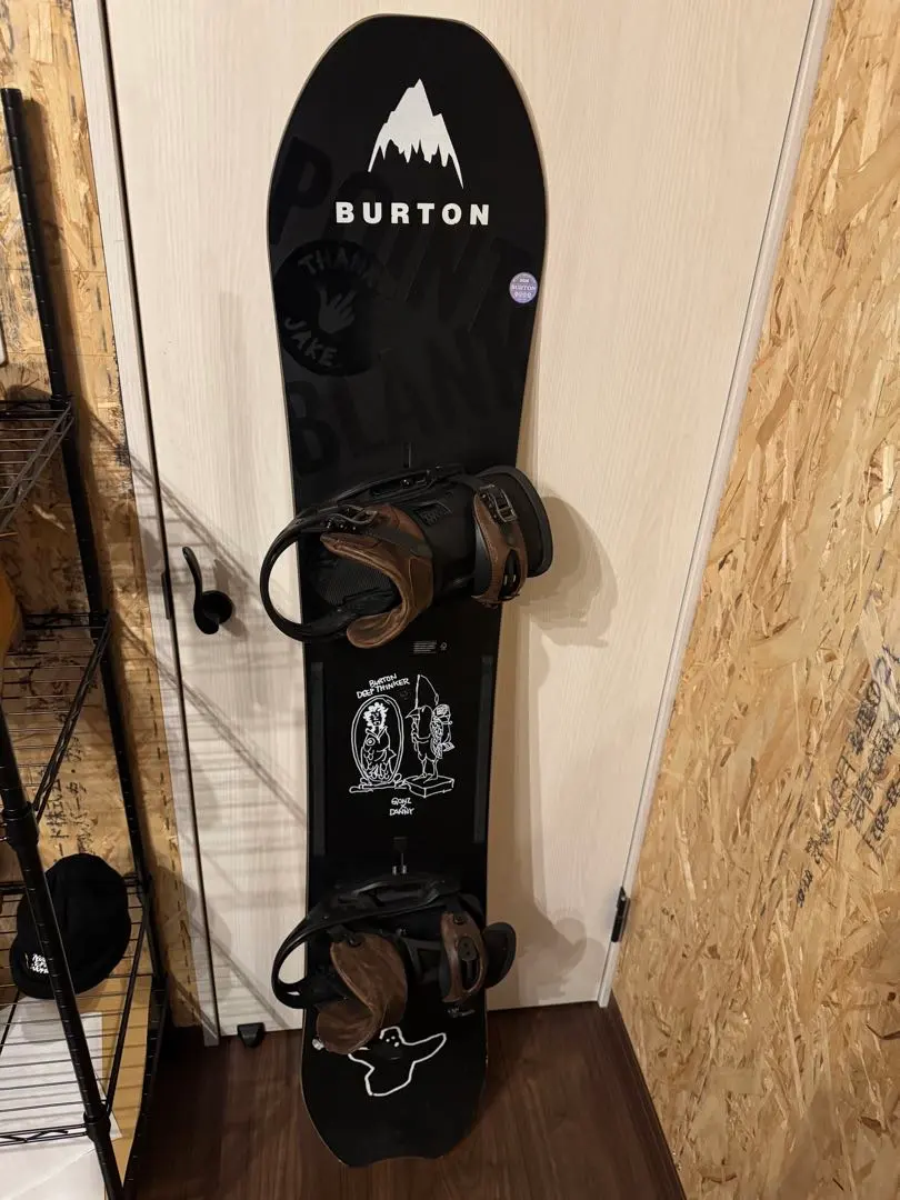 BURTONボード ×MADMAGAZINEコラボ REDWINGビンディング