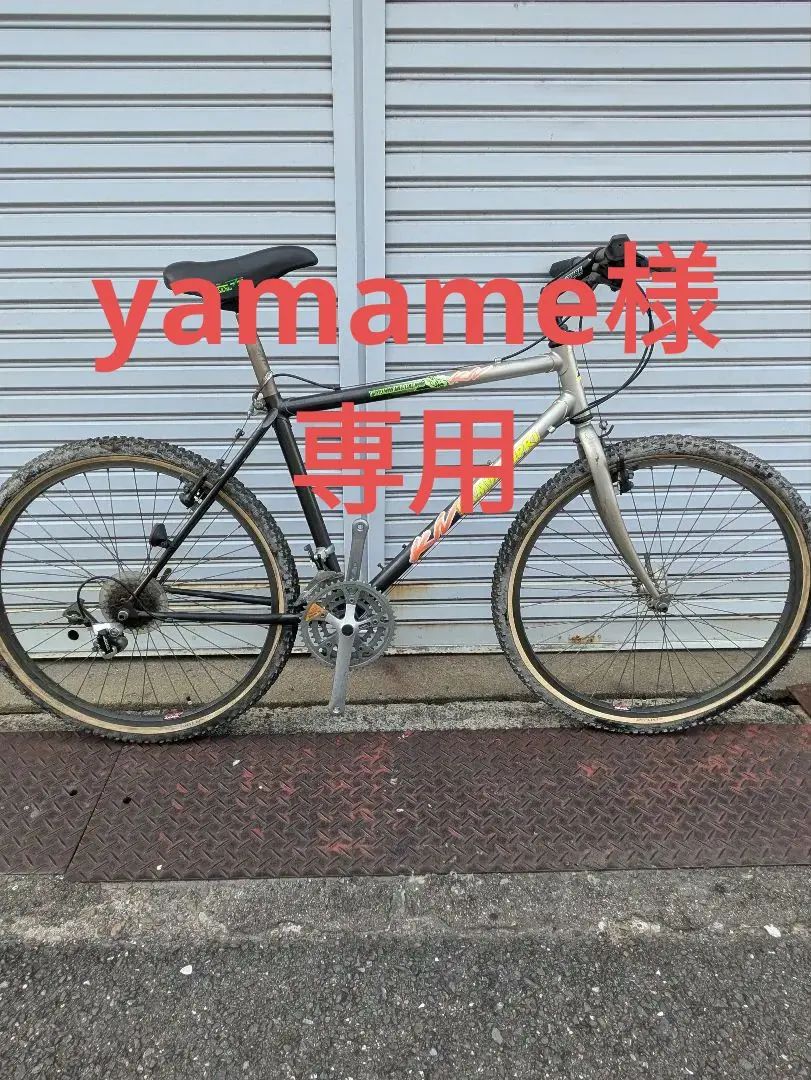 ジャンク扱い】oldmtb 丸石 Black eagle フレームセット