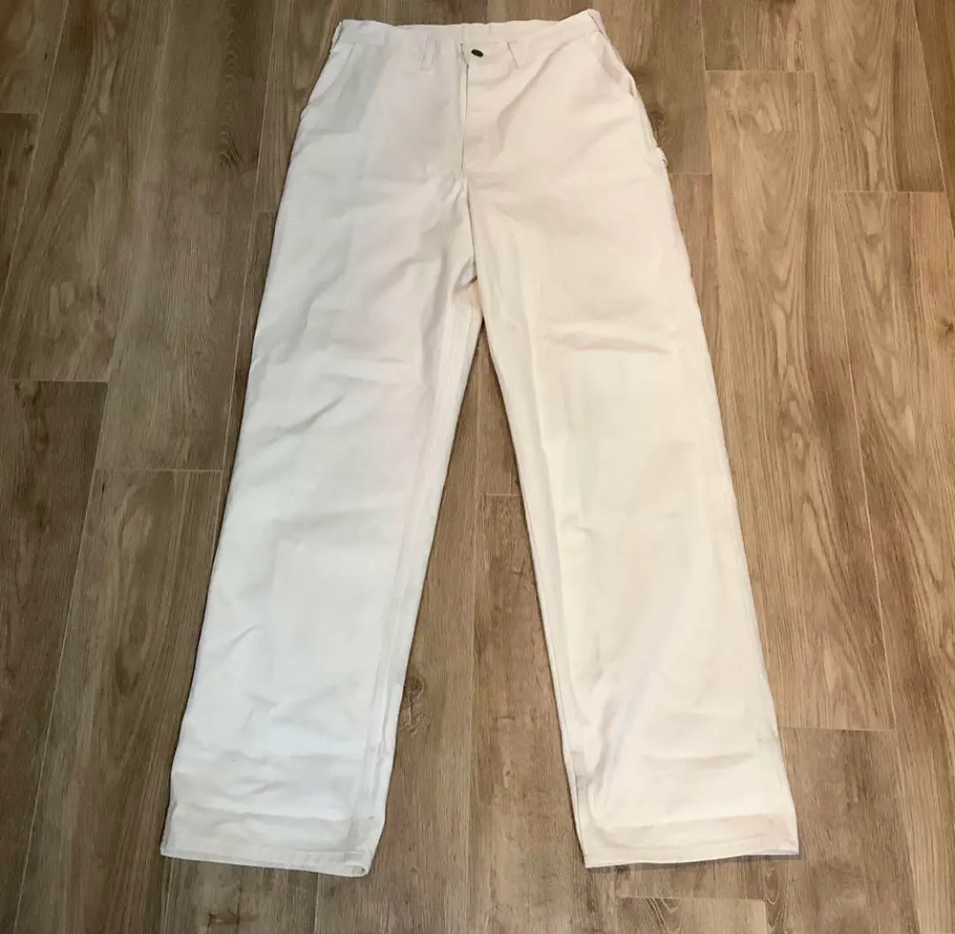 OshKosh B'GoshペインターコットンオフホワイトUSA製