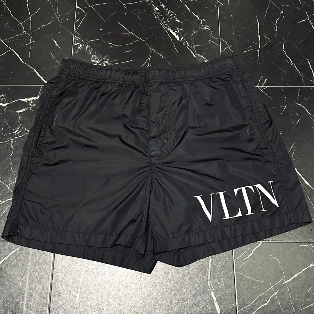 新品未使用】VALENTINO／VLTNロゴスイムパンツ／海パン／水着