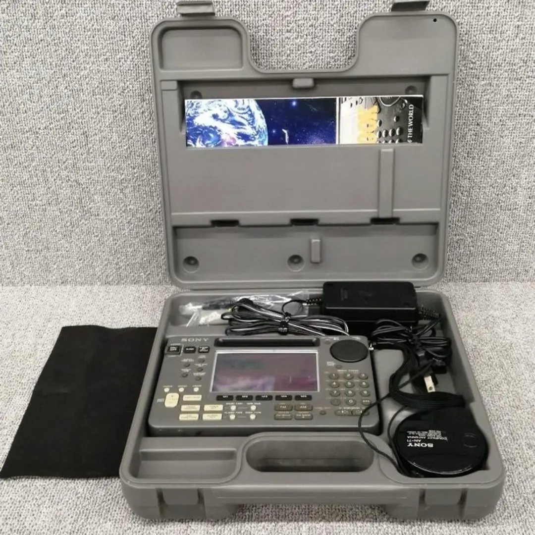 SONY ICF-SW55 高性能ポータブルレシーバー短波ラジオ動作確認済み