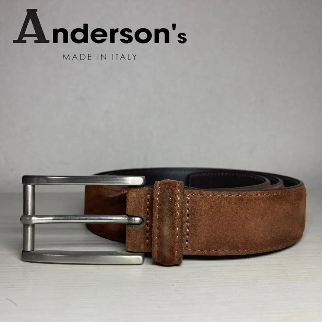 2026年最新】Anderson's カラー：ブラウン系 ベルトの人気アイテム