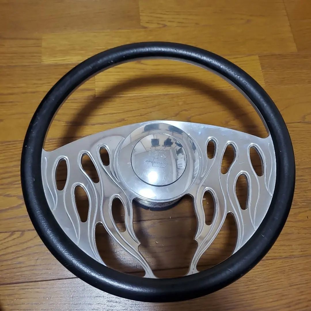 当時物バタフライビレット ステアリング 2スポーク