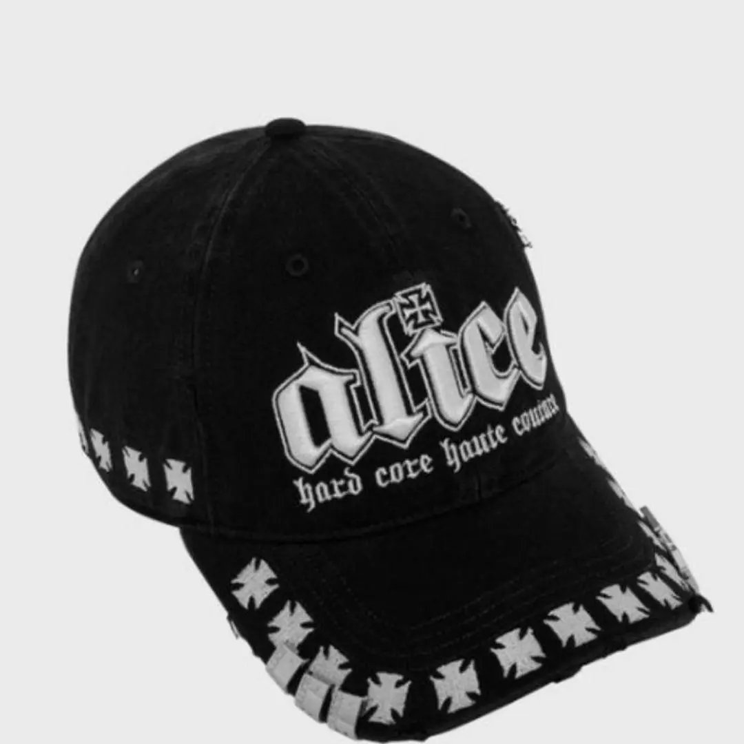 alice hollywood chopper logo nubian cap