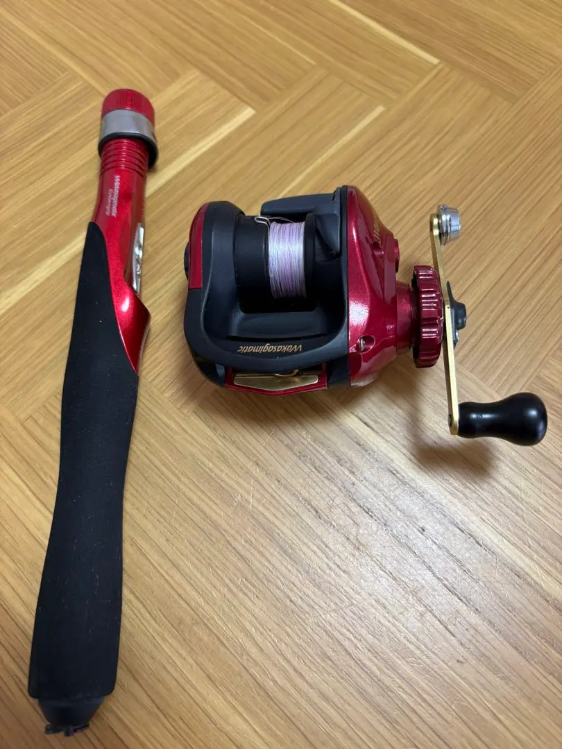 シマノ ワカサギスペシャルGT 右巻き ロッド ライン 仕掛け付き