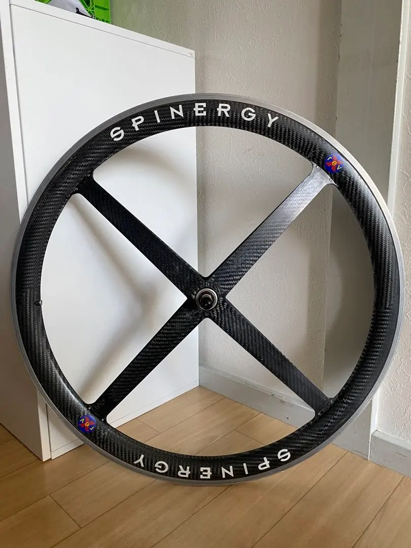 フロントのみフルメンテ済SPINERGY REV-X 650C クリンチャー