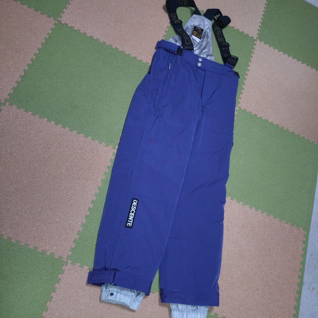 オガサカスキー別注品スキーウエア上下 レアな王冠ゴールドワッペン付