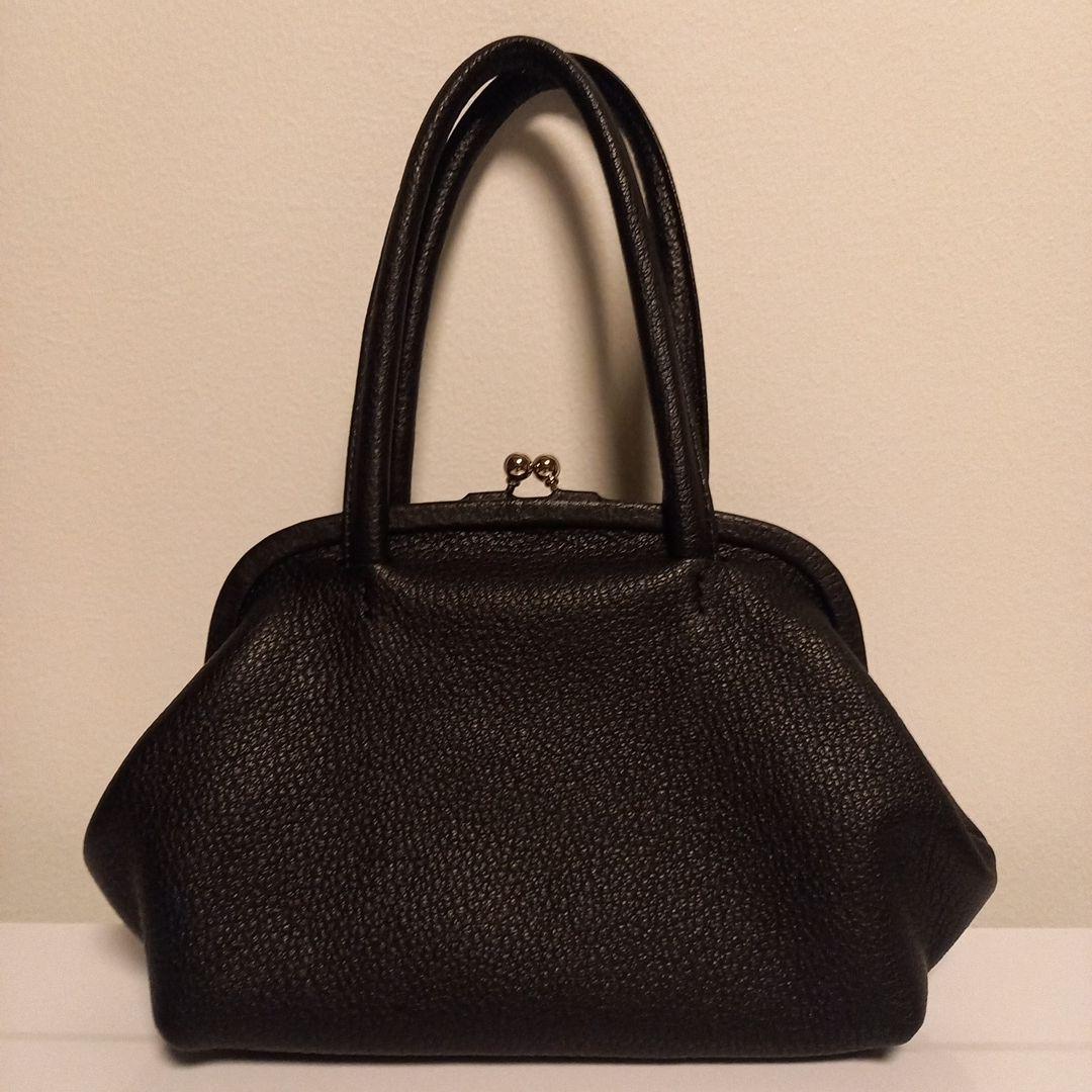 中川政七商店 鹿革のがま口ハンドバッグ - メルカリ