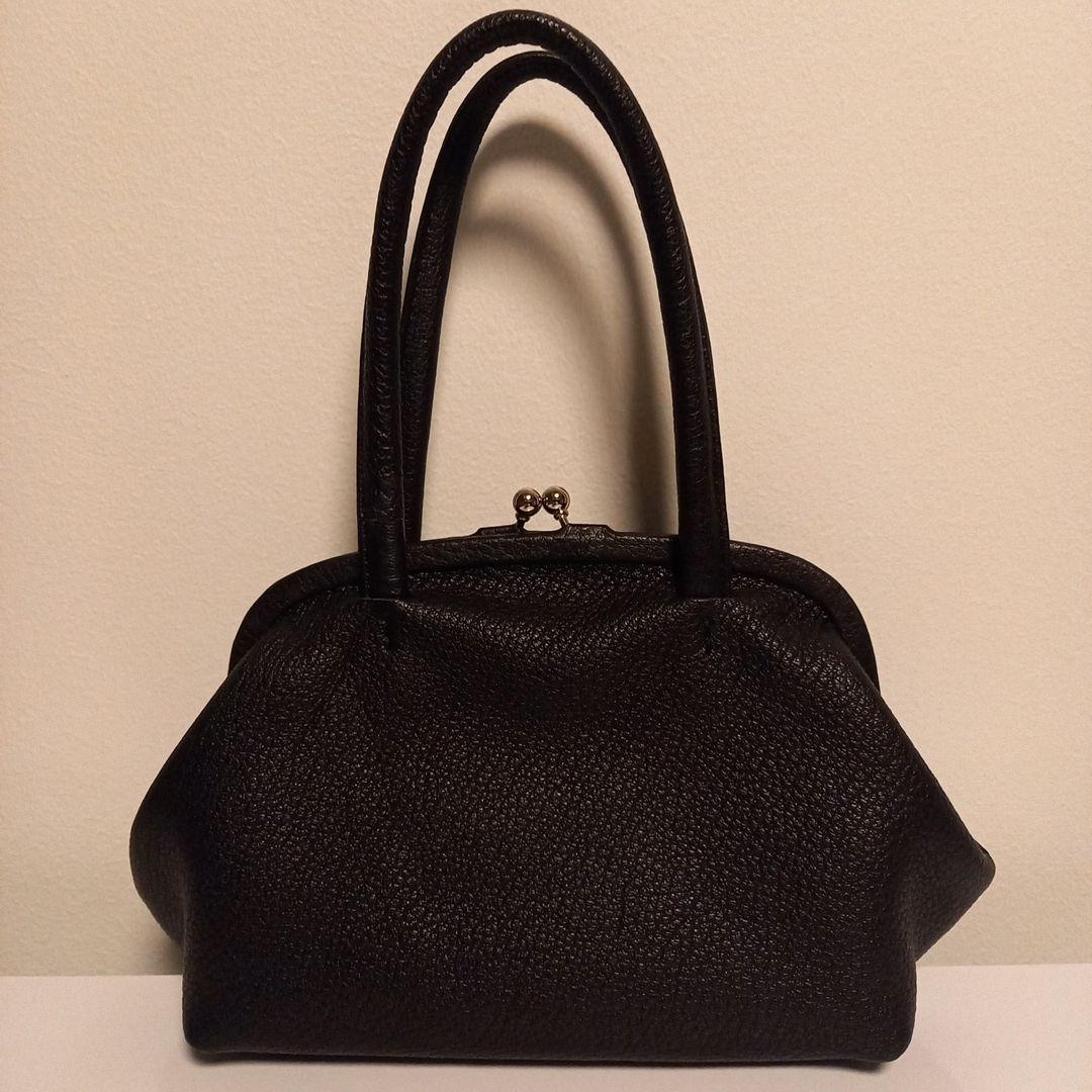 中川政七商店 鹿革のがま口ハンドバッグ - メルカリ